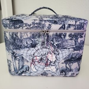 Dior Vanity Case Around the world print